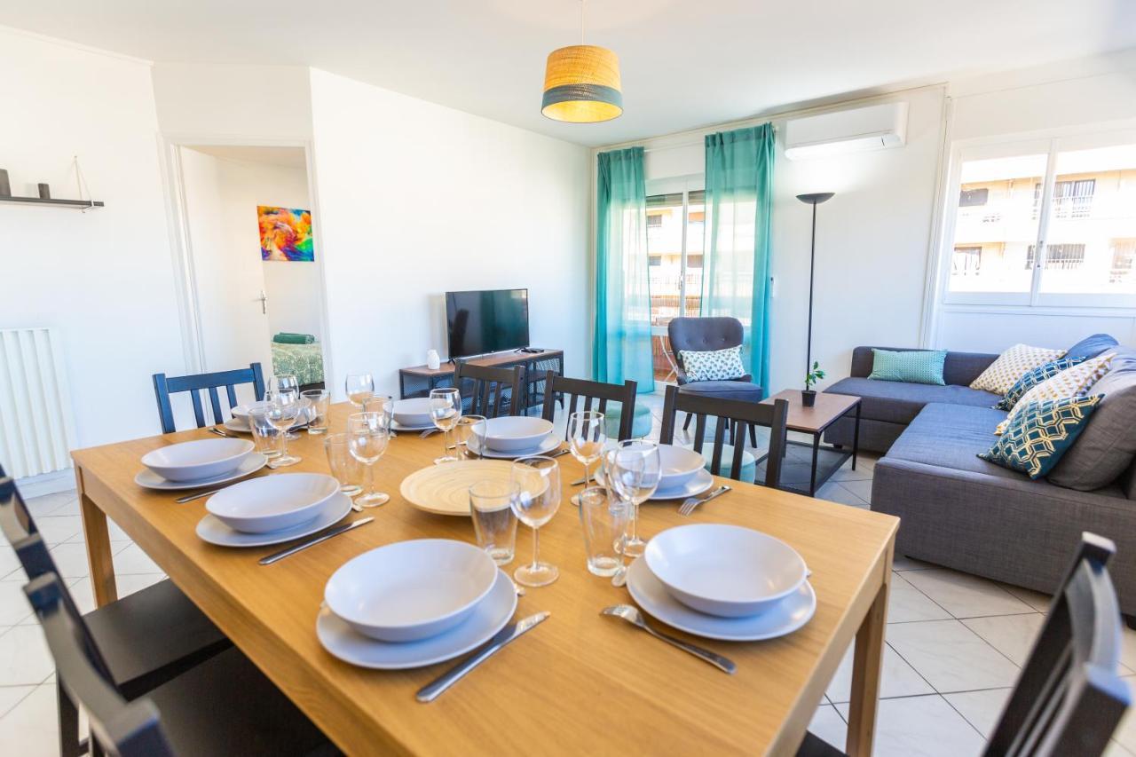 Appartement Superbe 100m2 - 2 Balcons - Proche Gare - Climatisé à Marseille Extérieur photo